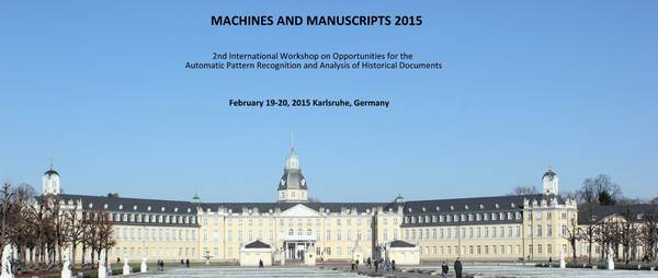 Machines and Manuscripts 2015